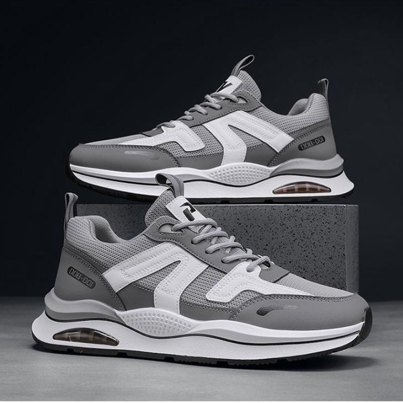 

Мужская обувь весна новая повседневная толстая подошва увеличивающая рост спортивная мужская обувь простая удобная универсальная трендовая обувь 44 серый