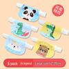 Baby-Frotteetuch aus 100 % Baumwolle - Gestreifter Herbst-/Winterstil