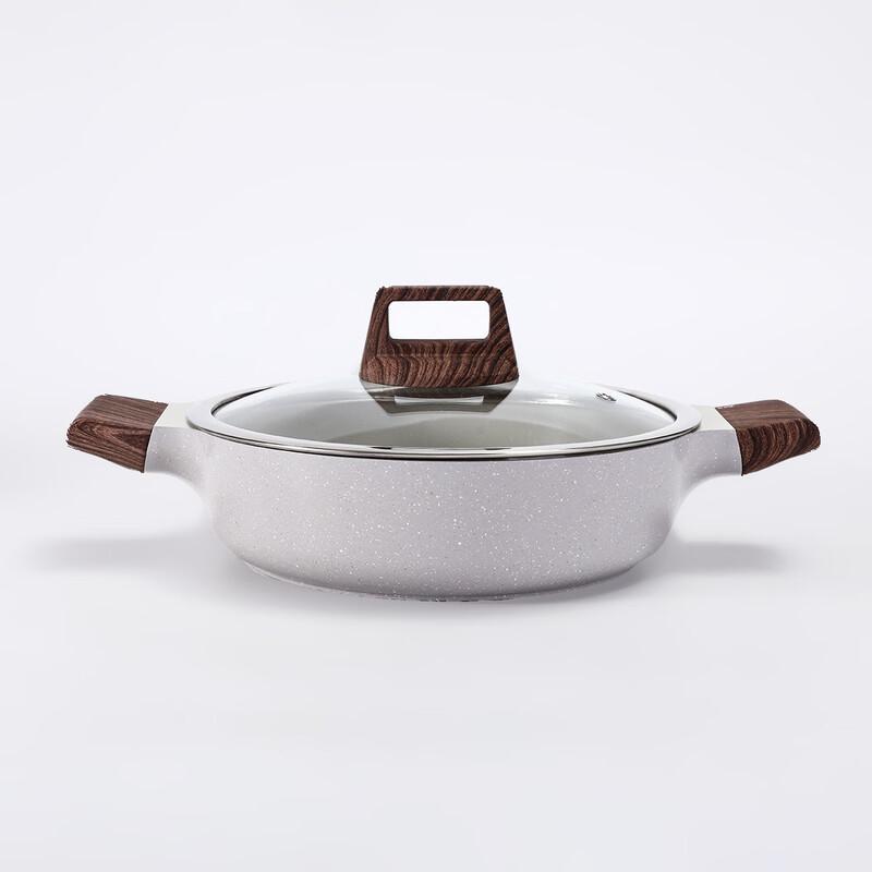 ZISIZ Non-stick Soup Pot with Steamer