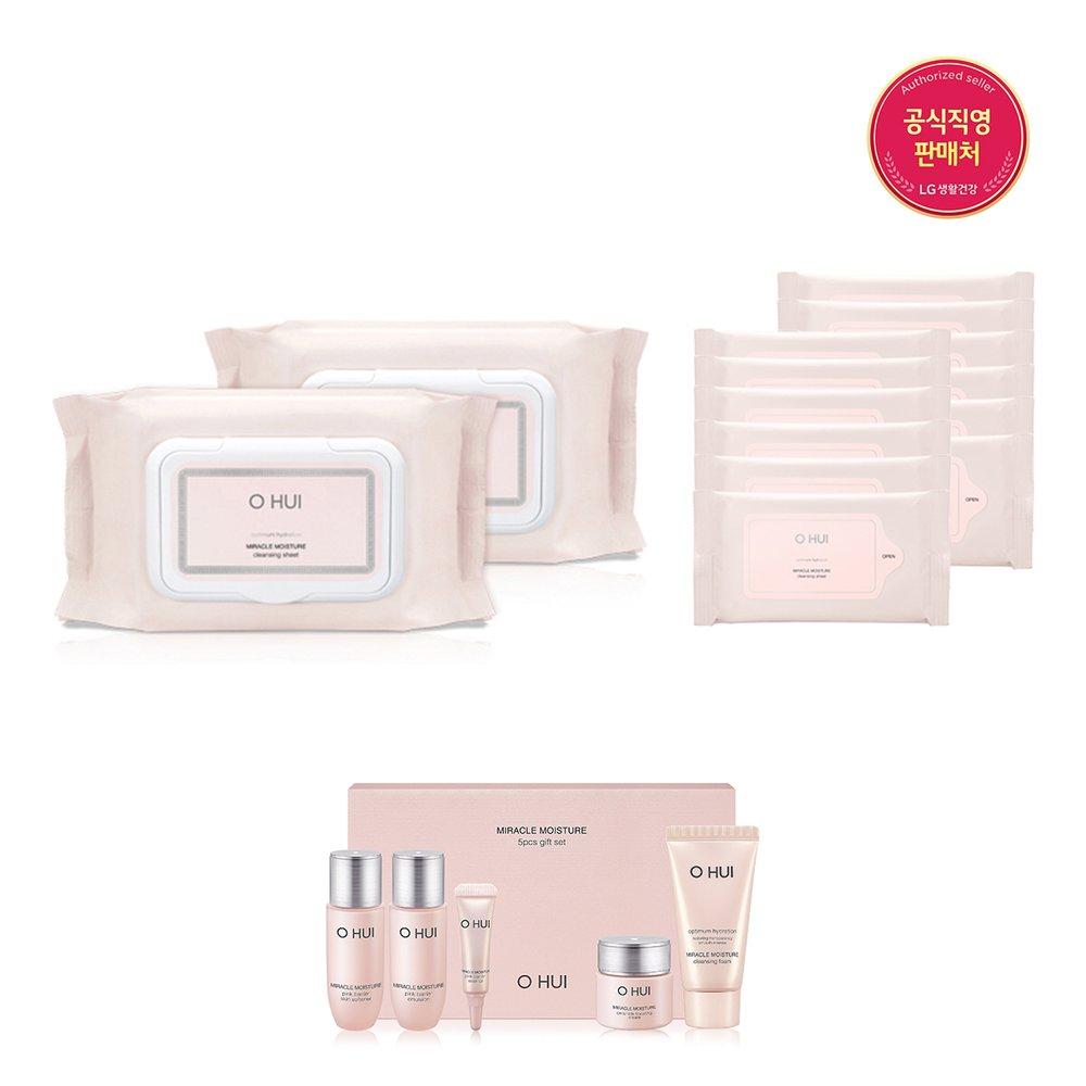 

[25MS] Miracle Moisture Cleansing Sheet Special Set
