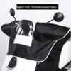Electric Scooter Dashboard Rain Cover Transparent Window Zipper Waterproof Dustproof For E Bike Daily Commuting Riding