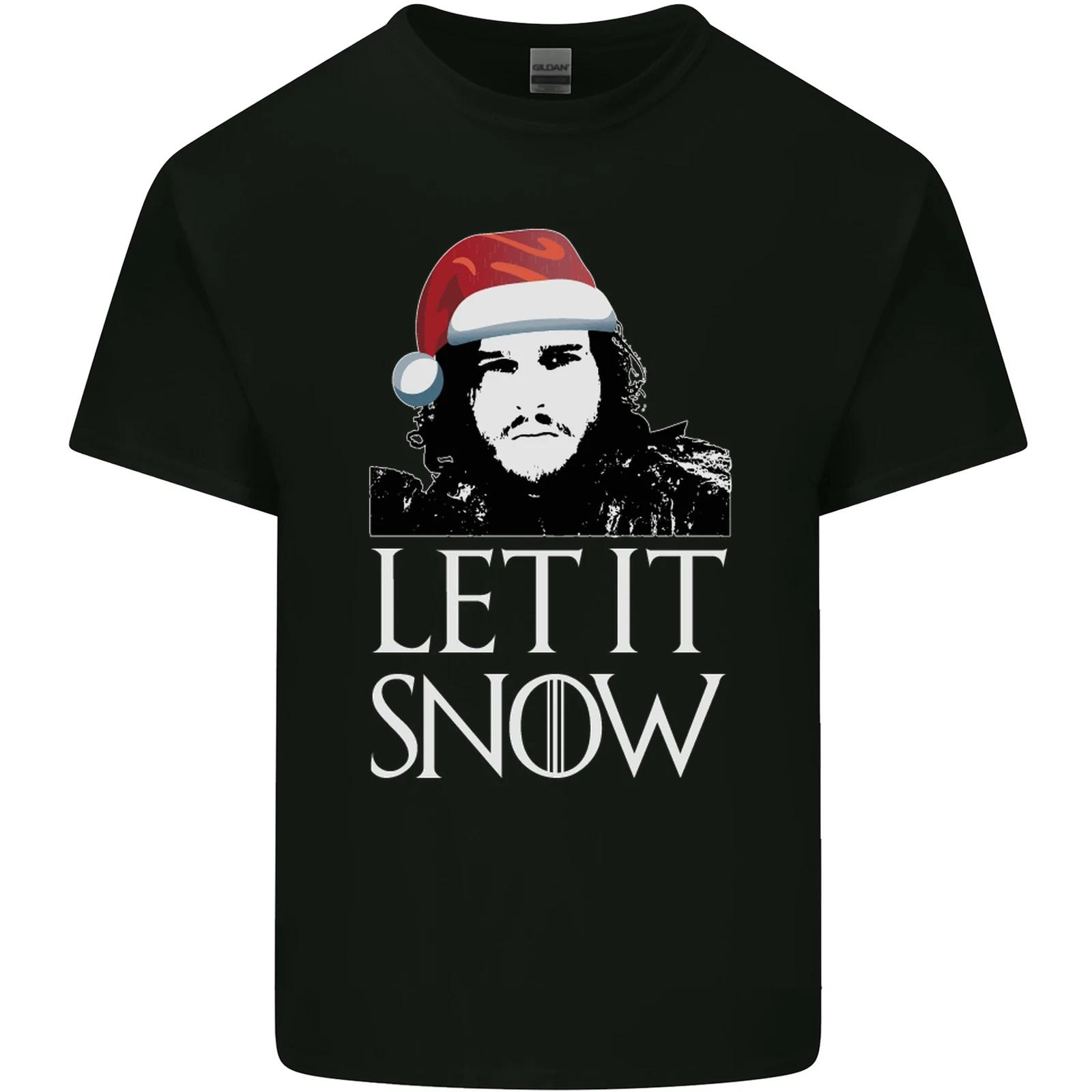 Xmas Let it Snow Funny Christmas Kids T-Shirt Childrens 2XL