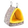 Support Board Hanging Bird Bed Warm Winter Plush Bird Bedding Bird Roost House  For Guinea Pig