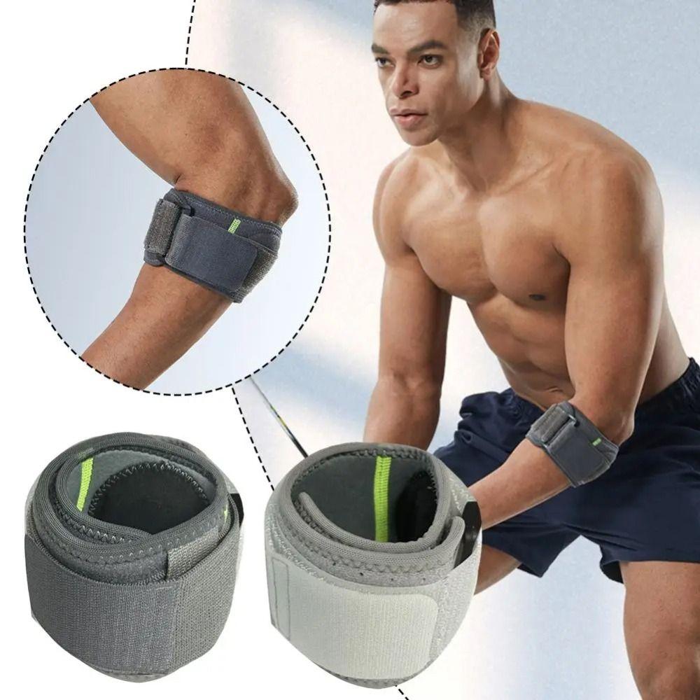 

Comfortable Forearm Compression Sleeve Pressure Relief Badminton Arm Band Unisex 2