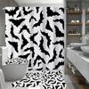 Halloween Bat Bathroom Set - Spooky Shower Curtain, Toilet Cover & Rugs, Goth Decor Gift, Soft Durable Materials For Daily Use
