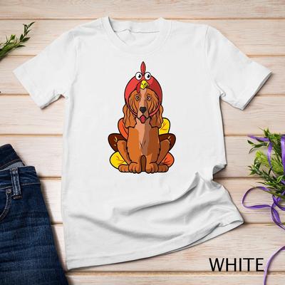 Lustiges Hundekostüm Cocker Spaniel Thanksgiving Unisex T-Shirt