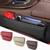 1 Stück Leder Auto Sitzlücken Organizer Multifunktions Konsolenlückenfüller Seitenaufbewahrungsbox Auto Innenraum Aufbewahrungstasche