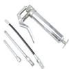 EAFC 120CC Mini Car Manual Grease Gun Kit Oiler Syringe Car Oil Pump With Oil Hose For Auto Trains Airplanes Mines Oiler Tool
