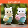 Families Sylvanian Action Figure Model Flocked Animal Toy For Home Gift Decor