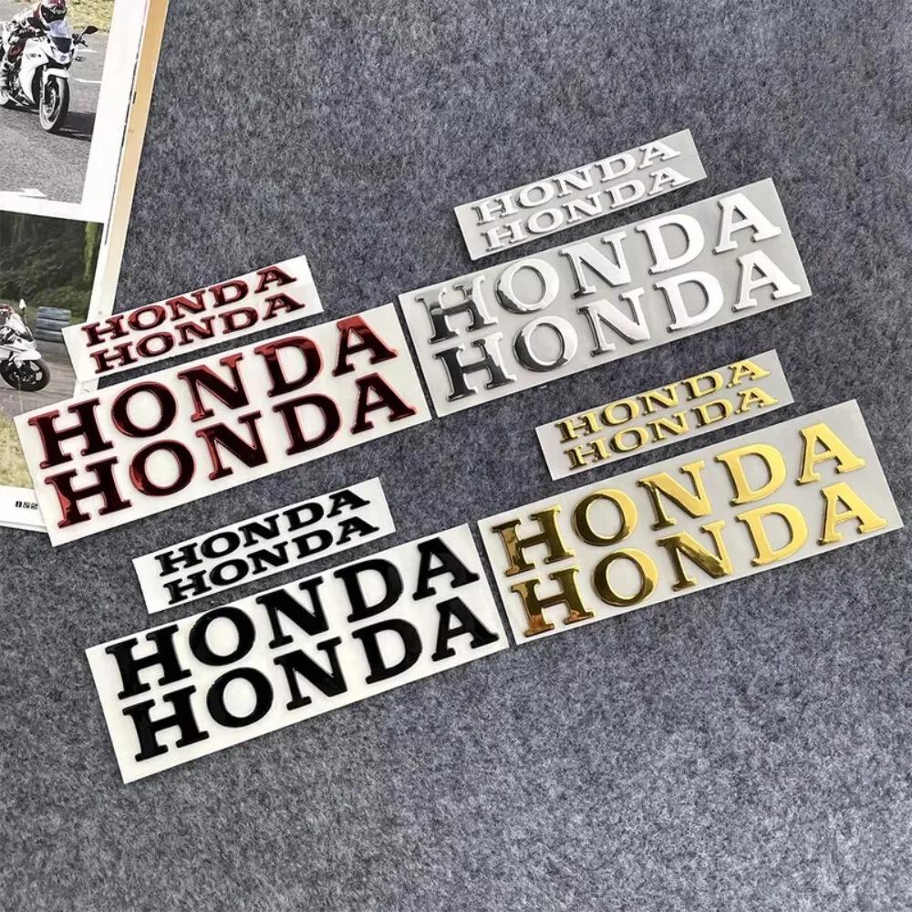 Honda Sticker 3D Letter Label Motorcycle Decoration Accessories Fuel Tank Body Tail Wing Side Pcx160nss350pcx125cbr650r