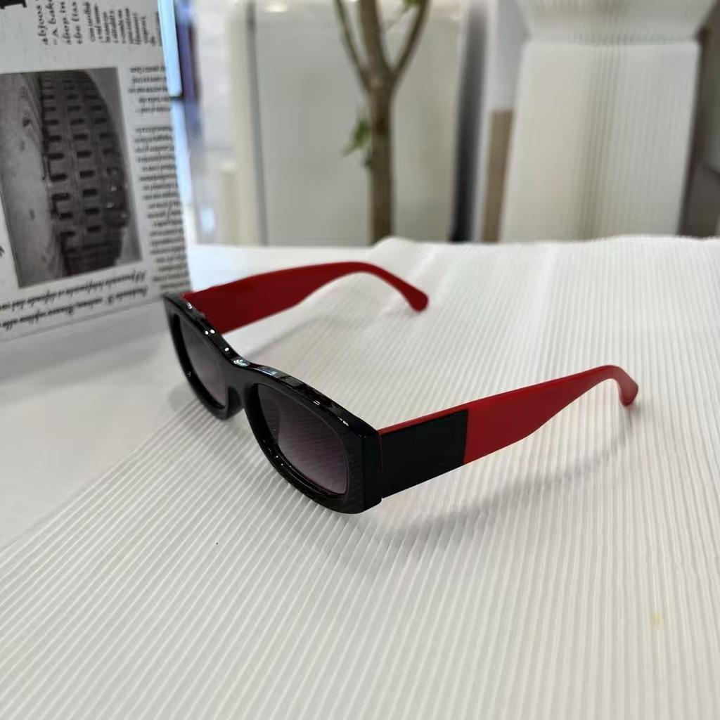 New Style Sunglasses Men Rectangle Shape Anti-Reflective Sun Glasses For Women Patchwork Color Women Sunglasses