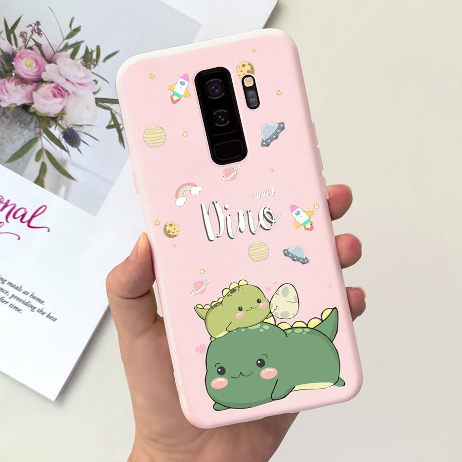 For Samsung Galaxy S9 Plus Case Cute Dinosaur Cartoon Cover Soft Silicone Phone Case For Samsung S9 Plus S9+ GalaxyS9 Back Cover