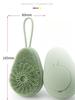 1Pc Silicone Bath Brush for Filling with Shower Gel, Gentle on Skin During Bathing