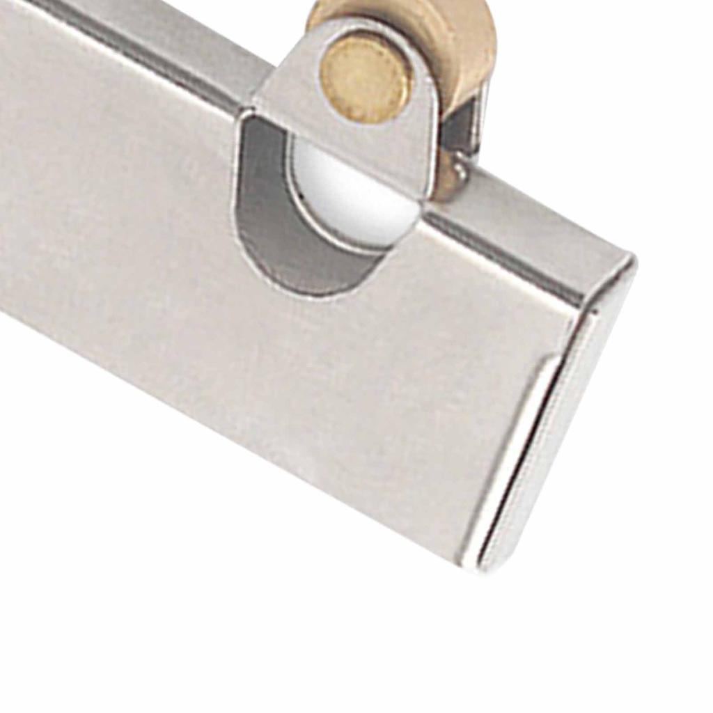 Szklane Drzwi Przesuwne Kółko Prowadzące Stal Nierdzewna Niski Poziom Hałasu Niezawodne Kółko Przesuwne Drzwi Gabloty