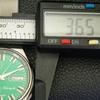 VINTAGE SEIKO 5 AUTOMATIC 6309A JAPAN MENS GREEN COLOR DIAL WATCH a702100-5 R208-a702100