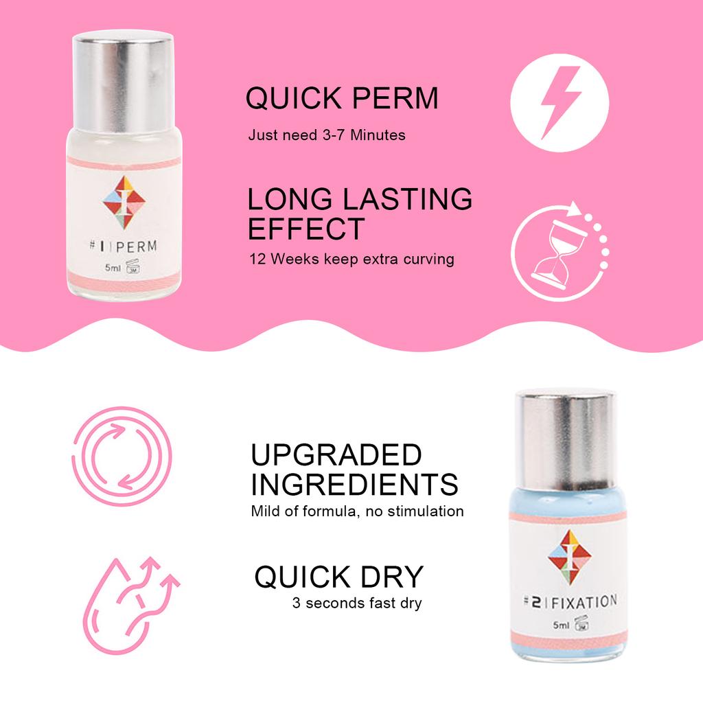 LASHLIFT ערכה להרמת ריסים ערכה לסלסול ריסים תוספות ריסים