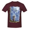Bunny Howling To The Moon Awesome T Shirts Graphic Y2k Pops Tees Unisex Wounisex Tshirt Tops