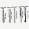 5pcs/1set Hairdresser Tangle Hair Brush Magic Hair Comb Hair Brush Two Side Narrow Wide Tooth Comb