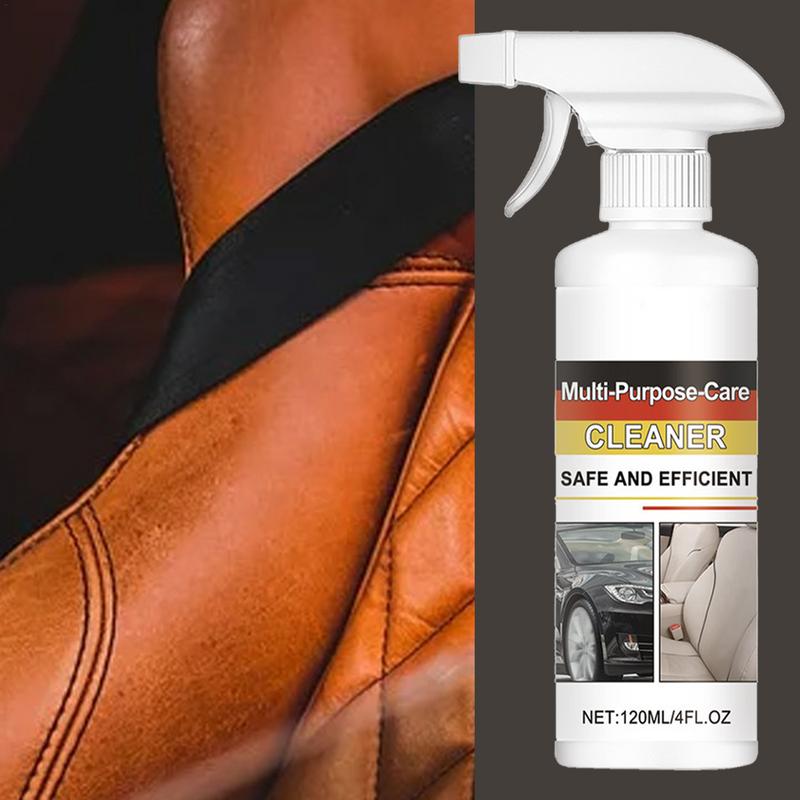120ML Multi-Purpose Foam Cleaner Leather Clean Remover Spray Car Wash Auto Interior Household Cleaners Stain Removal
