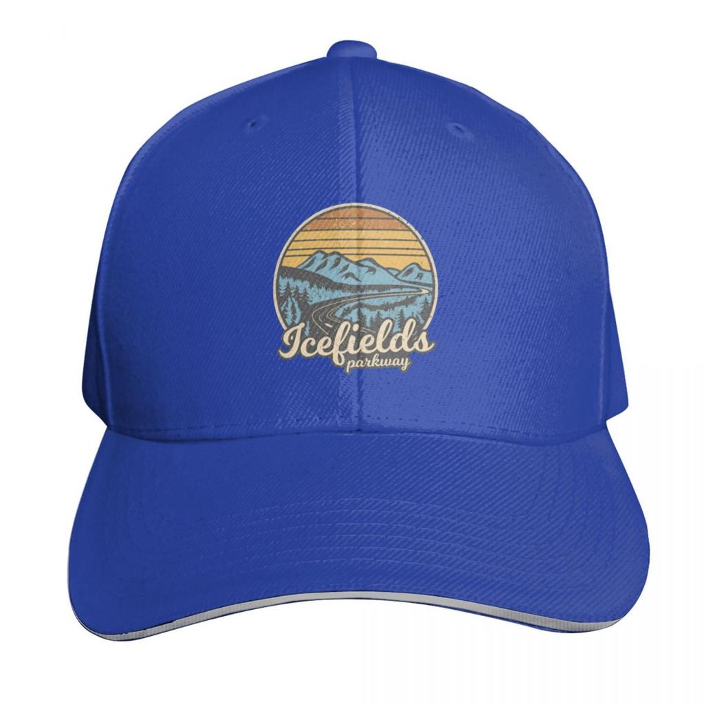 Icefields Parkway Alberta Kanada Retro Baseballkappe individuelle Kappen Designerhut Hut Unisex Wintermütze Luxus Damen Unisexs