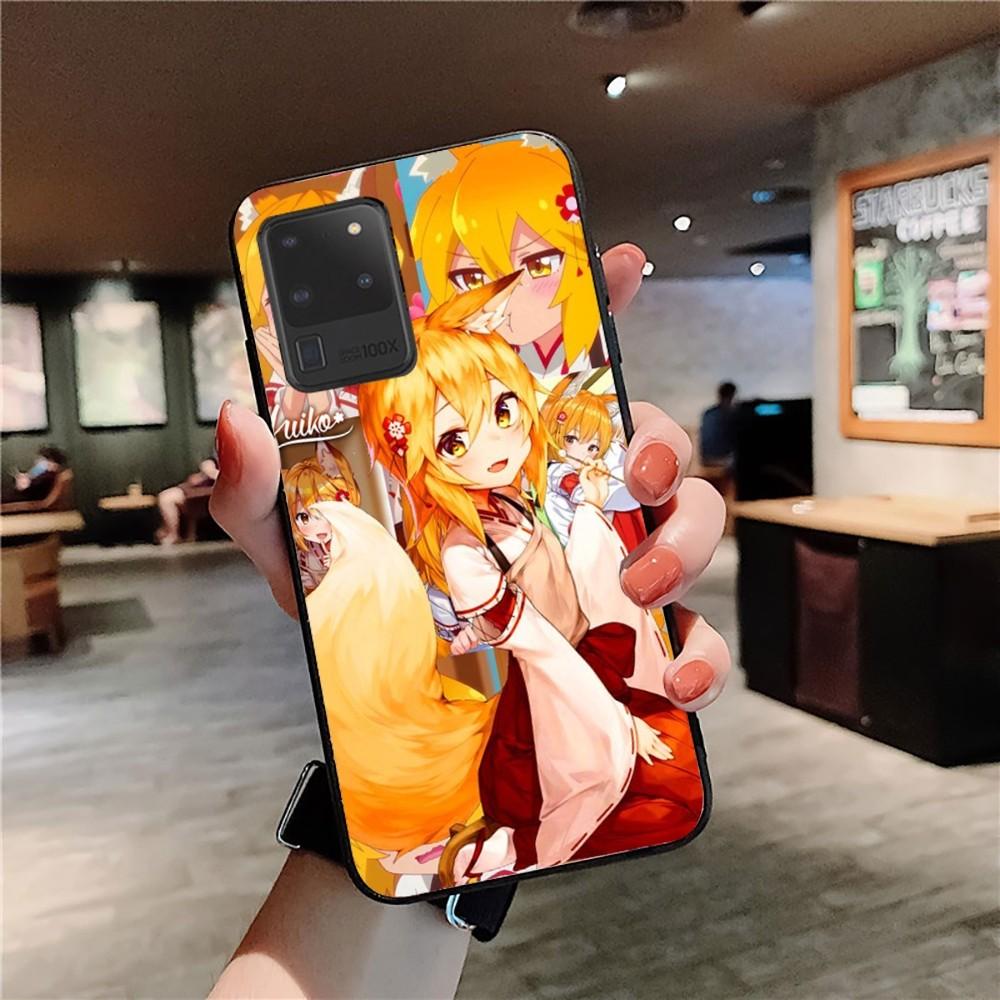 The Helpful Fox Senko San Phone Case For Samsung S 9 10 20 21 22 23 30 23plus lite Ultra FE S10lite Fundas
