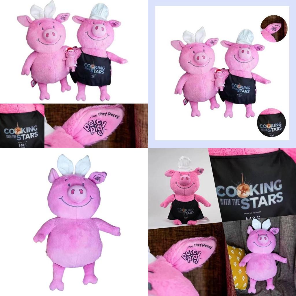 Percy Pig Plush Toy The Chef's Edition