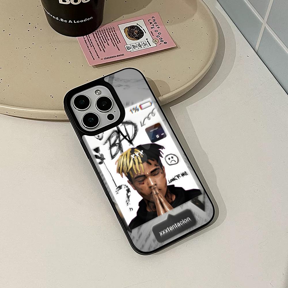 

Чохол для телефону X-XXXTentacions 17 Rapper для Iphone 17 16 15 14 Air 13 12 11 Pro Max Mini Plus Fundas Оболонка PC+TPU Покриття iPhone 15 Plus