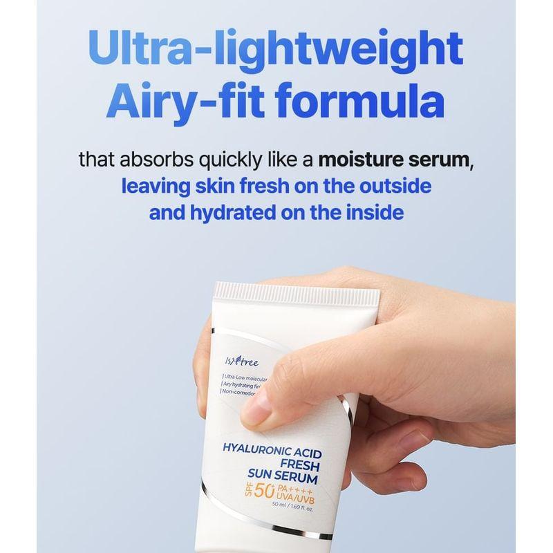 Isntree - Hyaluronic Acid Fresh Sun Serum