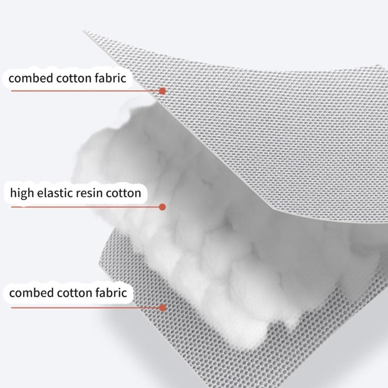 3Pcs Soft Resin Cotton Strollers Cushion Set With Shoulder Pads And Front Crotch Protector For Infant Safety