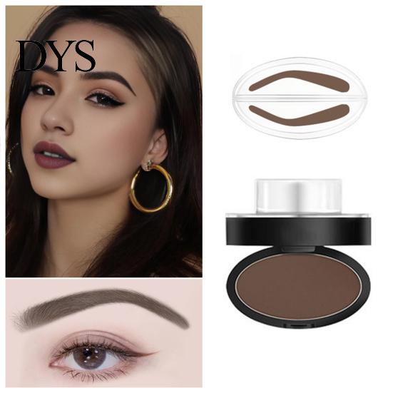 Waterproof Brow Powder Seal 1/2Pcs 6G Eyebrow Stamp Natural Long Lasting Smudge-proof Lazy Shape Women Girls Beginner Makeup Tools