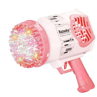 CAGE Mall KC Certified LED Light Bubble Gun Large Bubble Gun Bazooka Gatling Automatic Bubble Gun Korean Childrens Toys