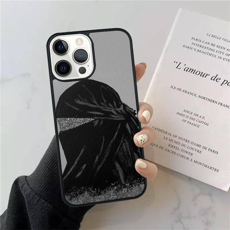 Islamic Arabic Hijab Girl Phone Case Cover For iPhone 17 Air 15 13 Pro Max 16 14 Plus 11 12 Apple max