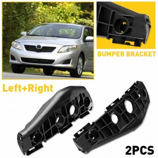 Front Driver&Passenger Retainer Bumper Bracket Set For Toyota 2009-2010 corolla