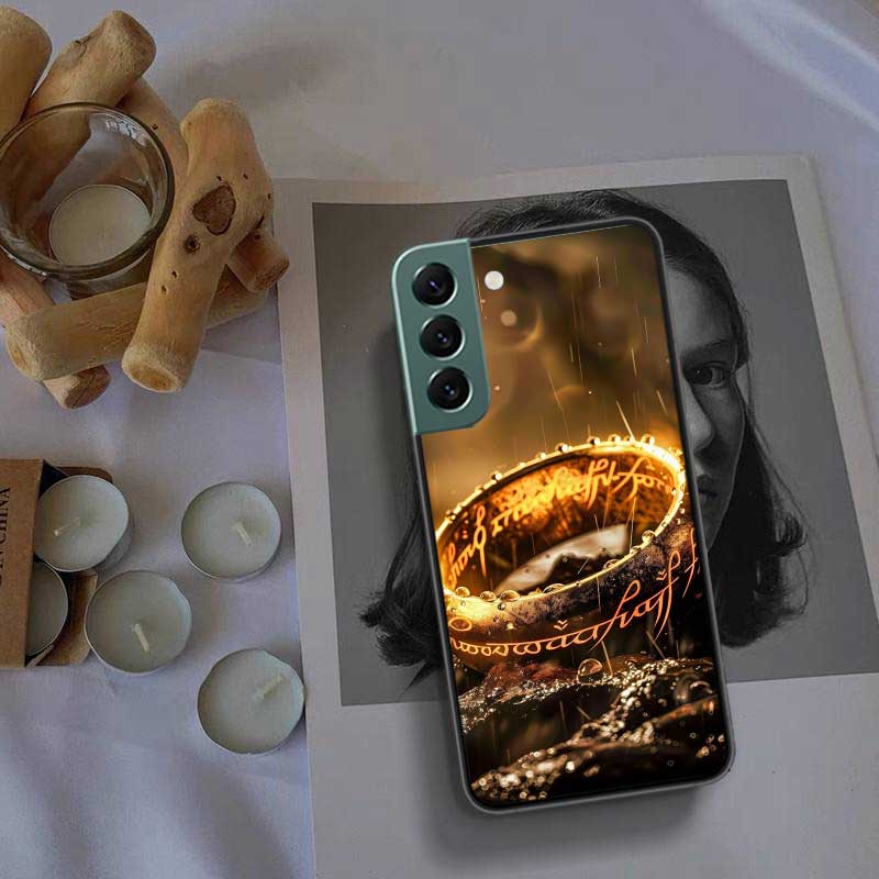 The L-Lord of the R-Rings Phone Case For Samsung S25 Edge S24 FE Galaxy S22 Ultra S21 Plus S20 S23 S10 Plus Cover Silicone Soft