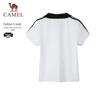 Camel Women's American Retro Ice-Feel Polo T-Shirt