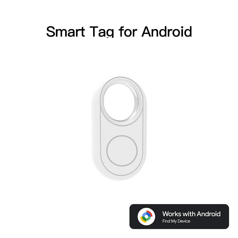 

GPS Tracker for Android Devices Tag Work With Google‘s’ Find Hub App Key Finder Pet Smart Tag for Samsung Pixel Cellphones белый