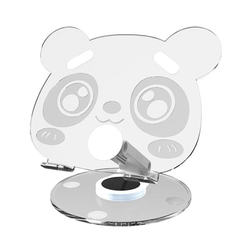 360° Rotating Foldable Acrylic Tablet Stand with Anti-slip Base