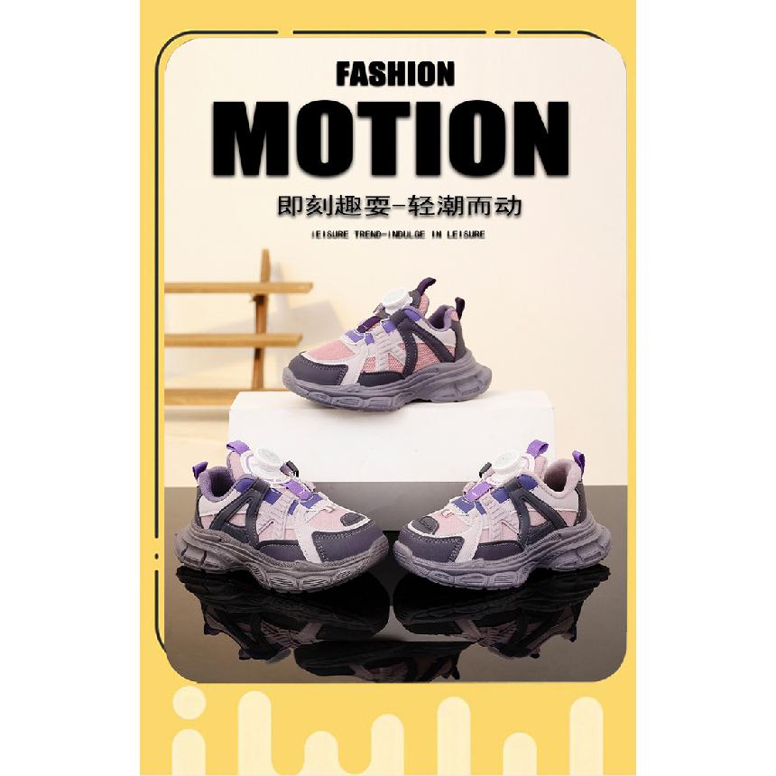 2026New autumn style girls' dad shoes, children's shoes, breathable sneakers, autumn shoes, children's trendy street shoes