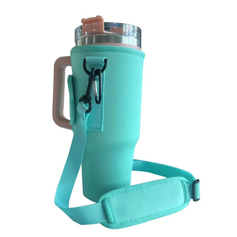 Water Bottle Carrier Bag Compatible With 40Oz Tumbler With Handle