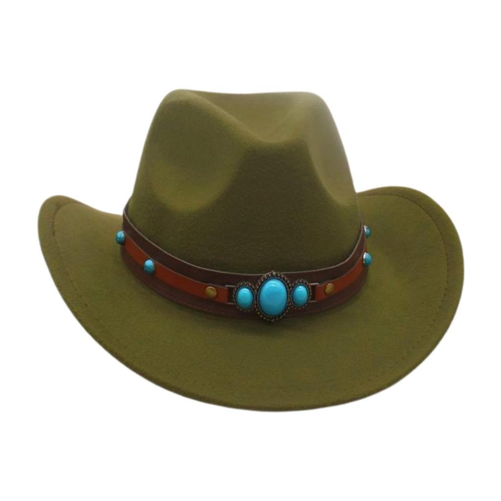 Children'S High-End Sense Of Ethnic Travel Hat, European, American And Western British Style Cowboy Hat, Men'S And Women'S Four-Season Top Hat