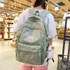 New schoolbag female college students lightweight weight backpack high junior high school students large capacity backpack