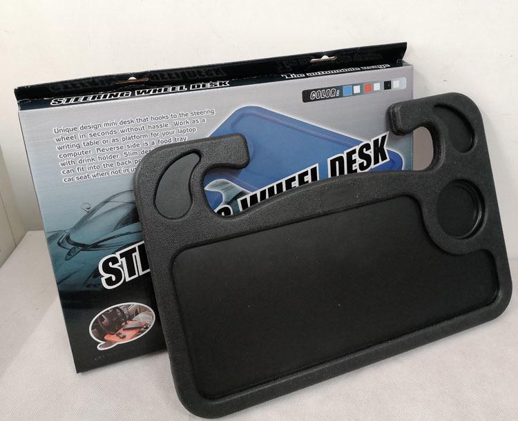 Multifunctional Car Steering Wheel Stand with Cup Holder