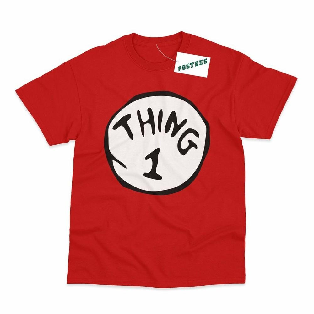 Thing 1 Inspired Adult Book Day T-Shirt