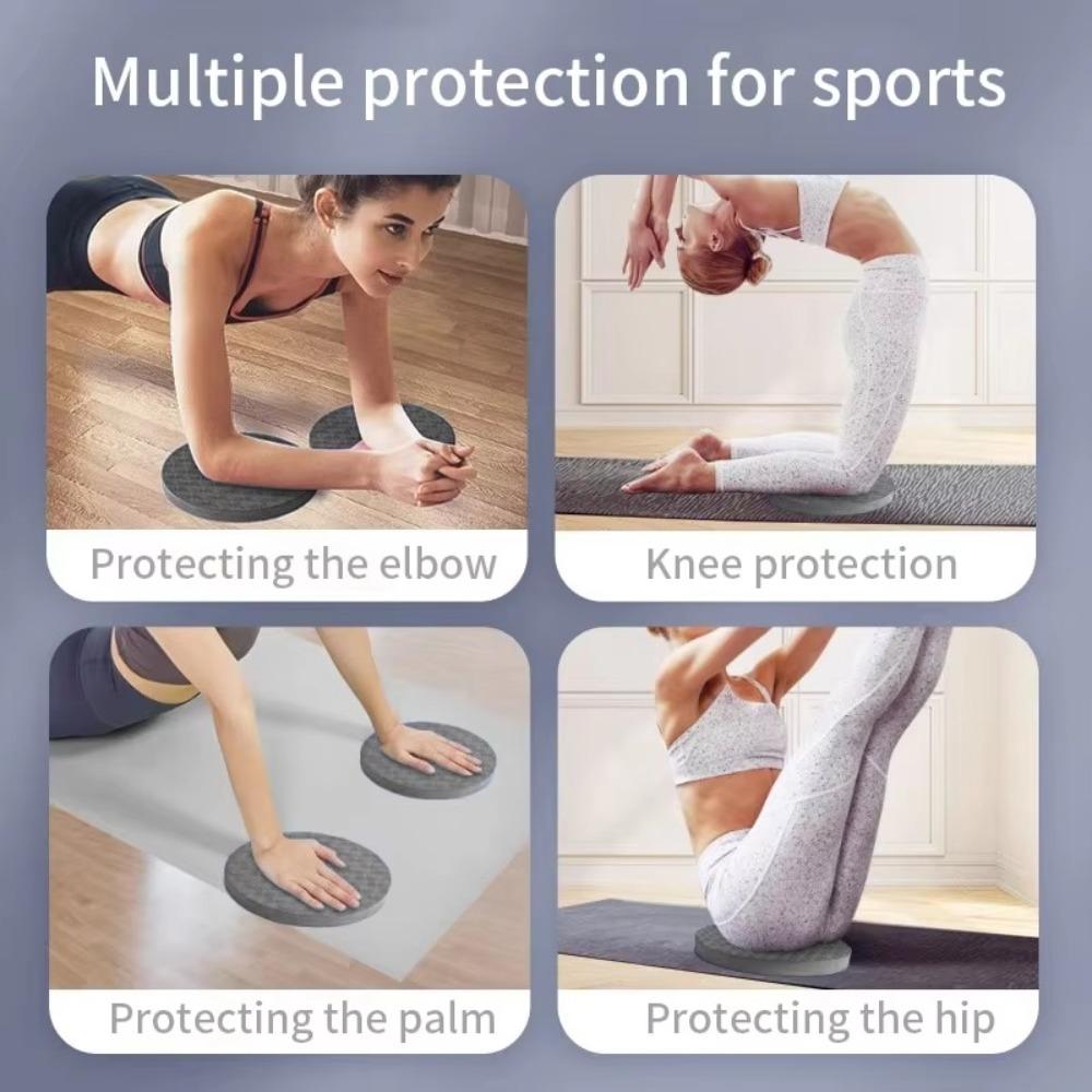 2pcs/set Foam Yoga Knee Cushion Pads Thickened Exercise Pads New Sports Kneeling Pad  Pilates Plank