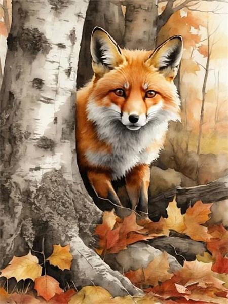 5D Diy Diamant Malerei Katze Wolf voller Platz/Runde Mosaik Stickerei Tiere Baum Wand Dekor