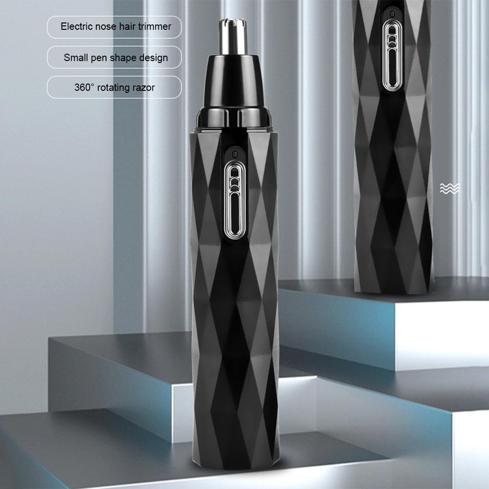 Electric Nose Hair Trimmer Men Nose Cleaning Remover Rechargeable Scissors