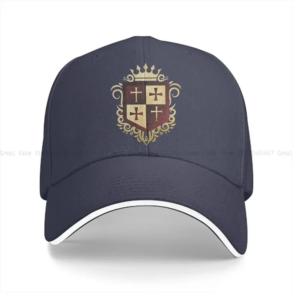 Pure Color Dad Hats Templar Cross Medieval  Unisexs Hat Sun Visor Baseball Caps Knights Templar Peaked Cap