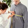 1PC 1.5m Measuring Clothing Ruler PVC Tailor Ruler Measuring Measurements Clothing Tape Measure Double Scale Portable Mini
