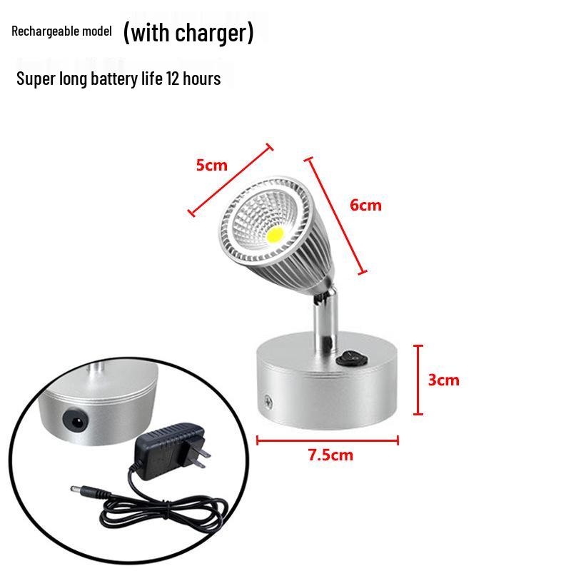 Wireless Jewelry Display Spotlight with Battery