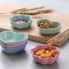Cute Heart Dish Shape Sauce Smooth Surface Creative Plastic Sauce Holder for Daily